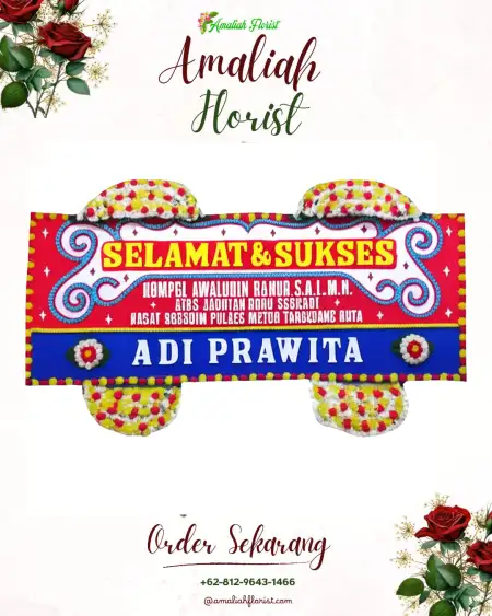 Papan Bunga Ucapan Selamat Kemurang Wetan